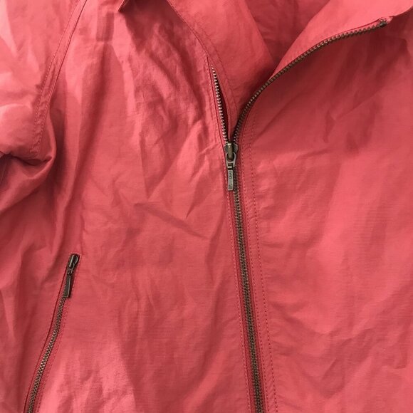 Cabi Coral Zip Front Lightweight Cropped Moto Jacket L Roll Tab Sleeves Pocket - Picture 7 of 10